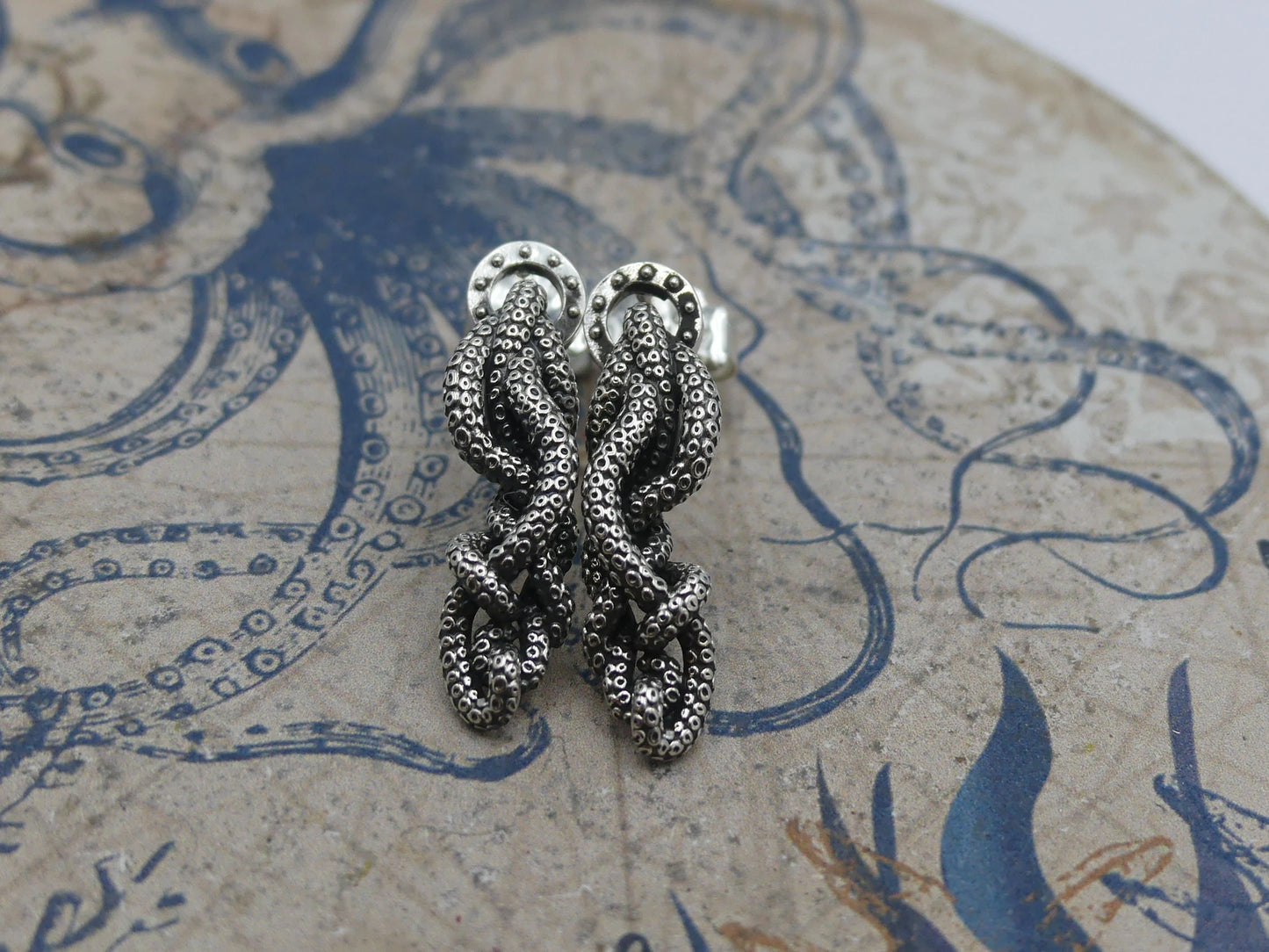 Kraken Porthole Earrings