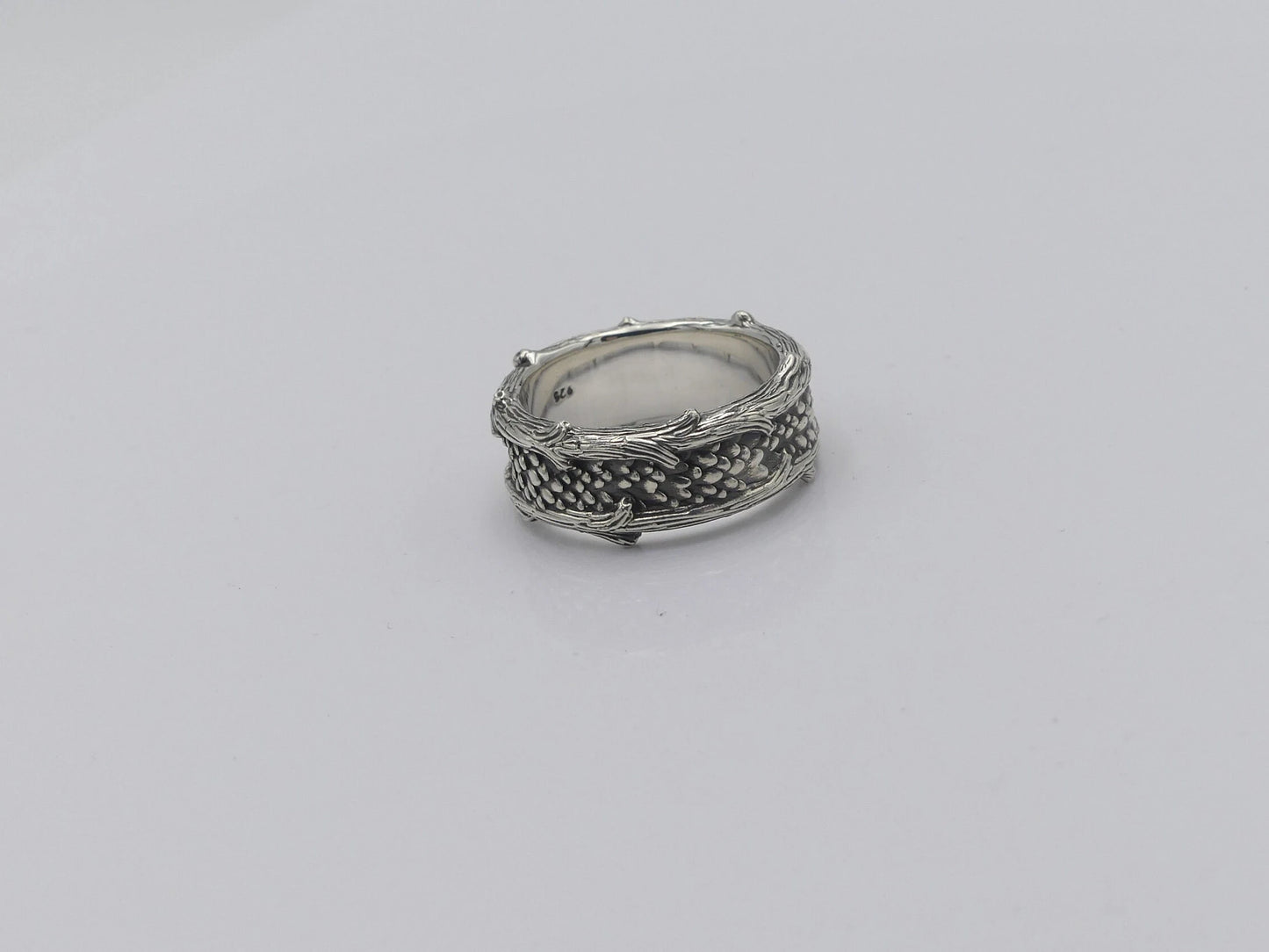 Serpent's Forest Wide Ring - JF Fantasy Jewelry