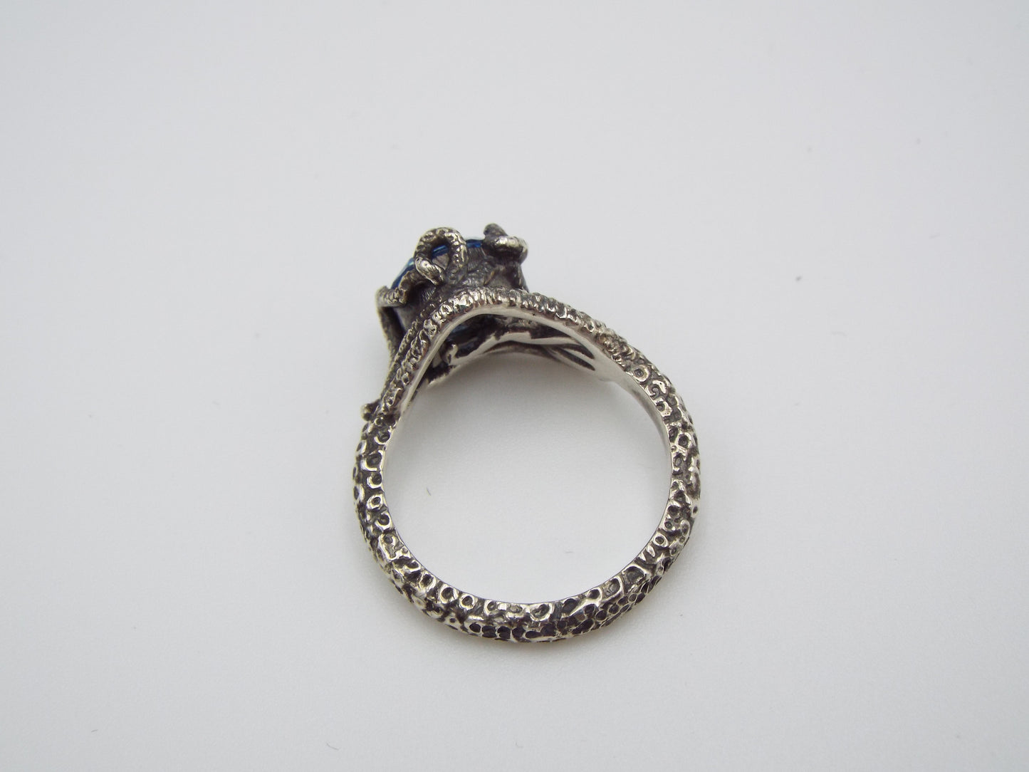 Kraken Blue Topaz Ring - JF Fantasy Jewelry