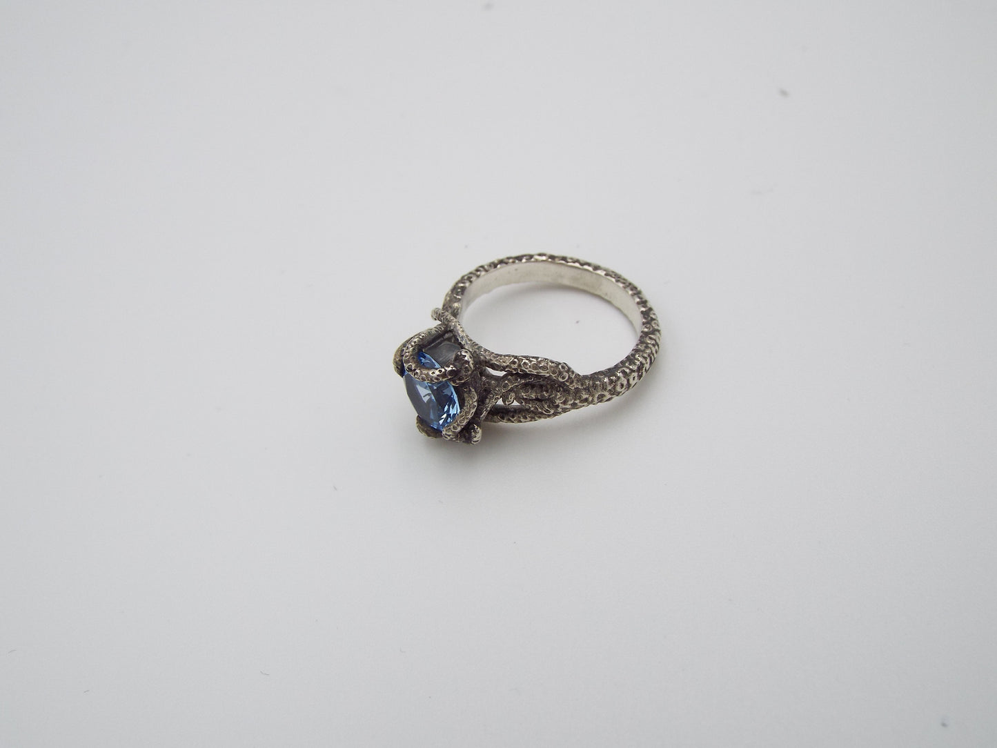 Kraken Blue Topaz Ring - JF Fantasy Jewelry