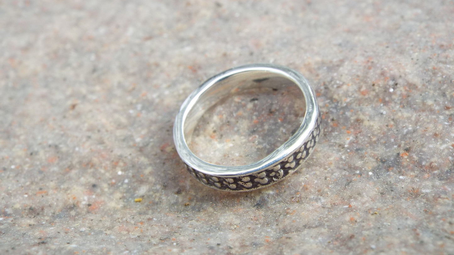 Dragon-scale narrow band - JF Fantasy Jewelry