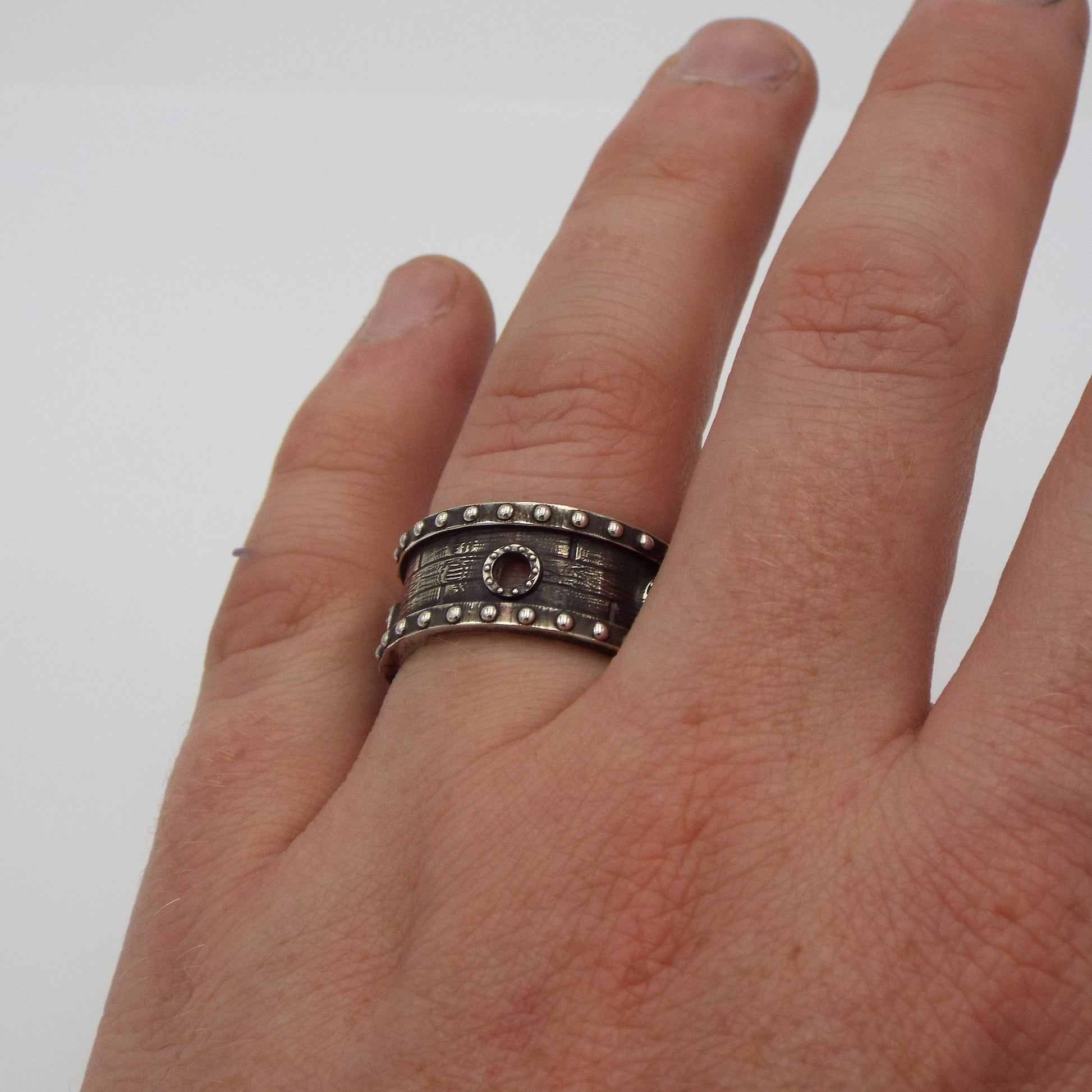 Shipwreck Wedding Band - JF Fantasy Jewelry