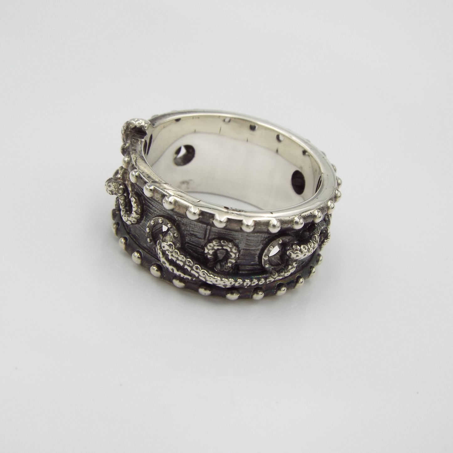 Shipwreck Kraken Band - JF Fantasy Jewelry