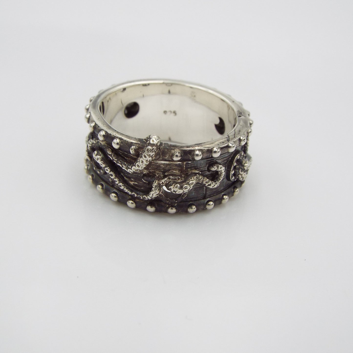 Shipwreck Kraken Band - JF Fantasy Jewelry