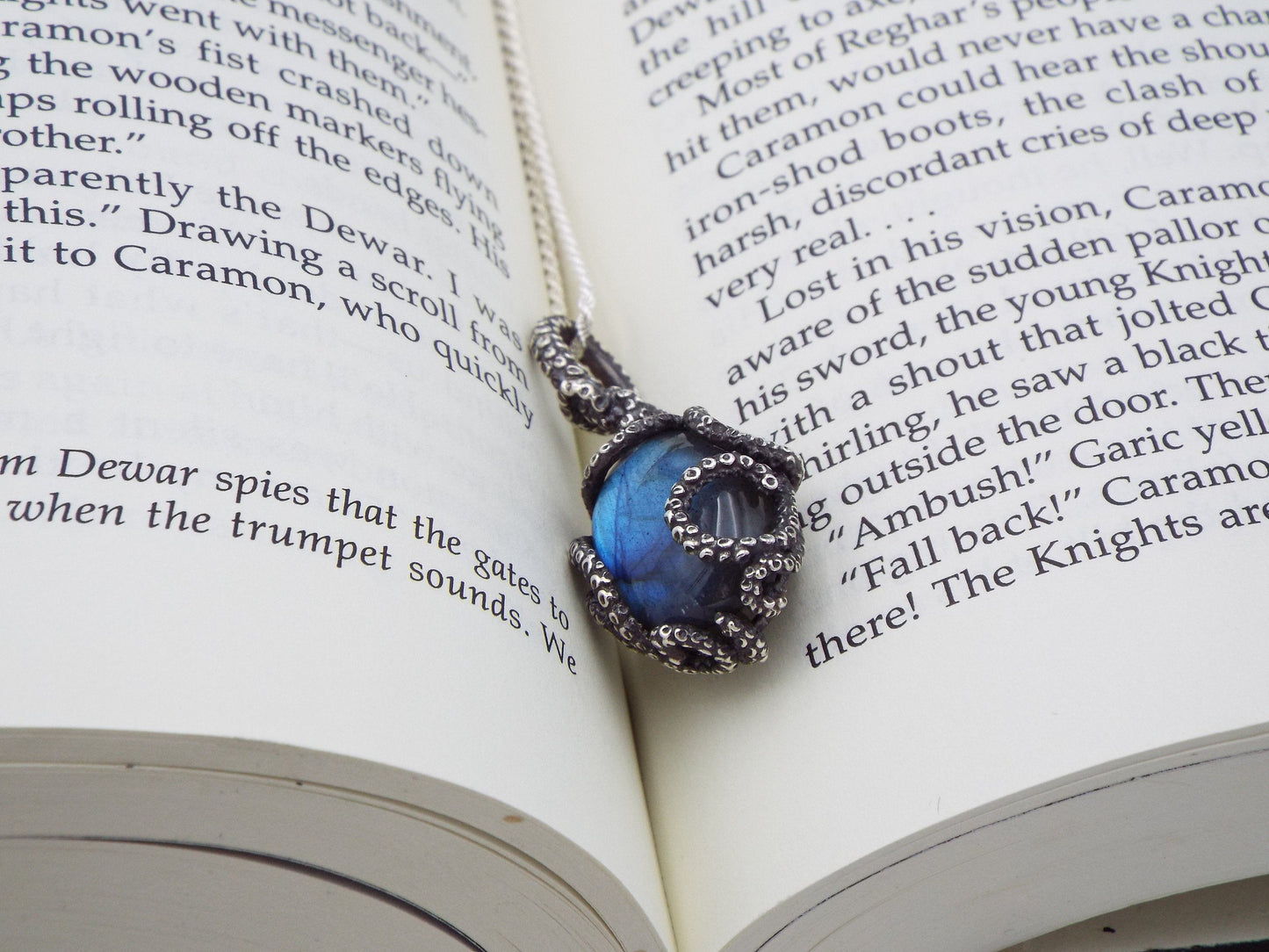 Kraken Labradorite Necklace - JF Fantasy Jewelry