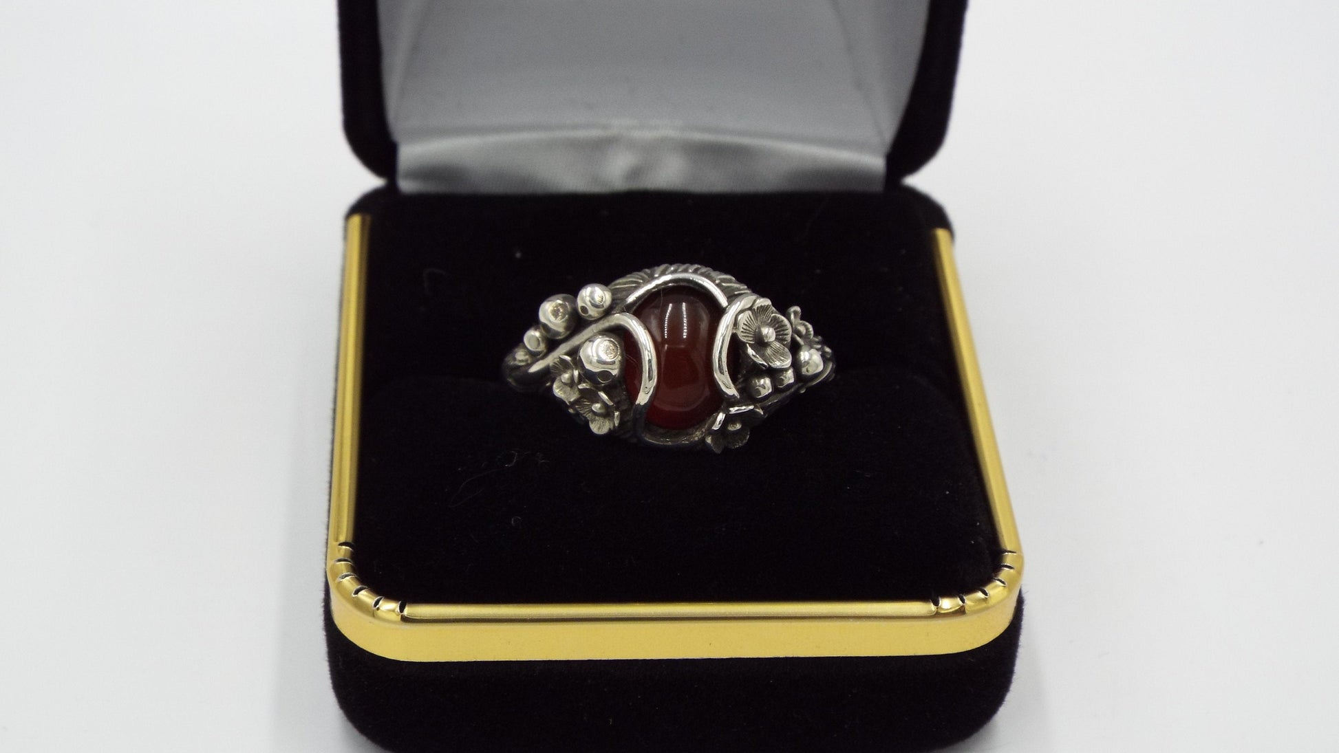 Carnelian Mushroom Forest - JF Fantasy Jewelry