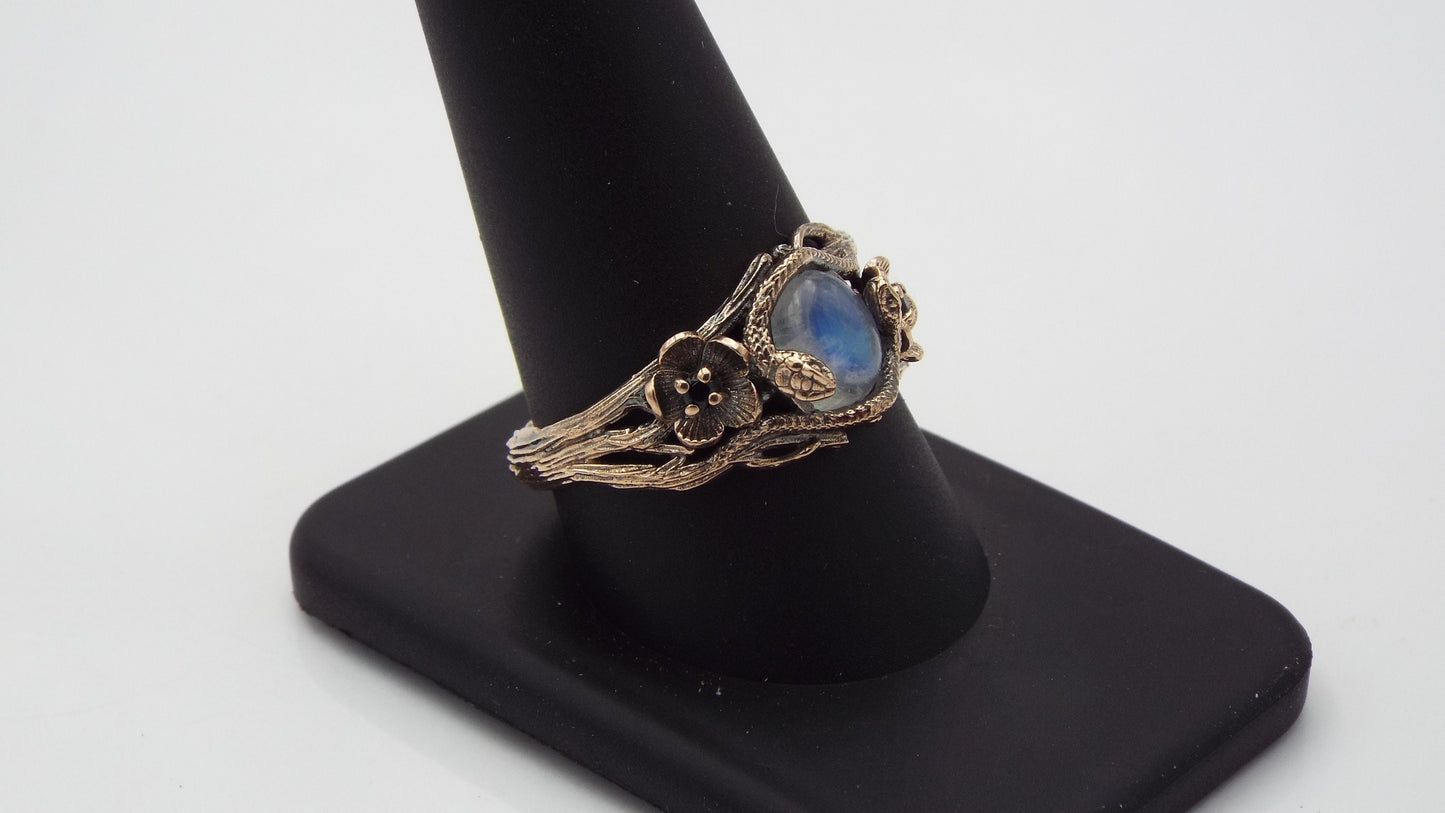 Golden Moonlight Garden Stroll - JF Fantasy Jewelry