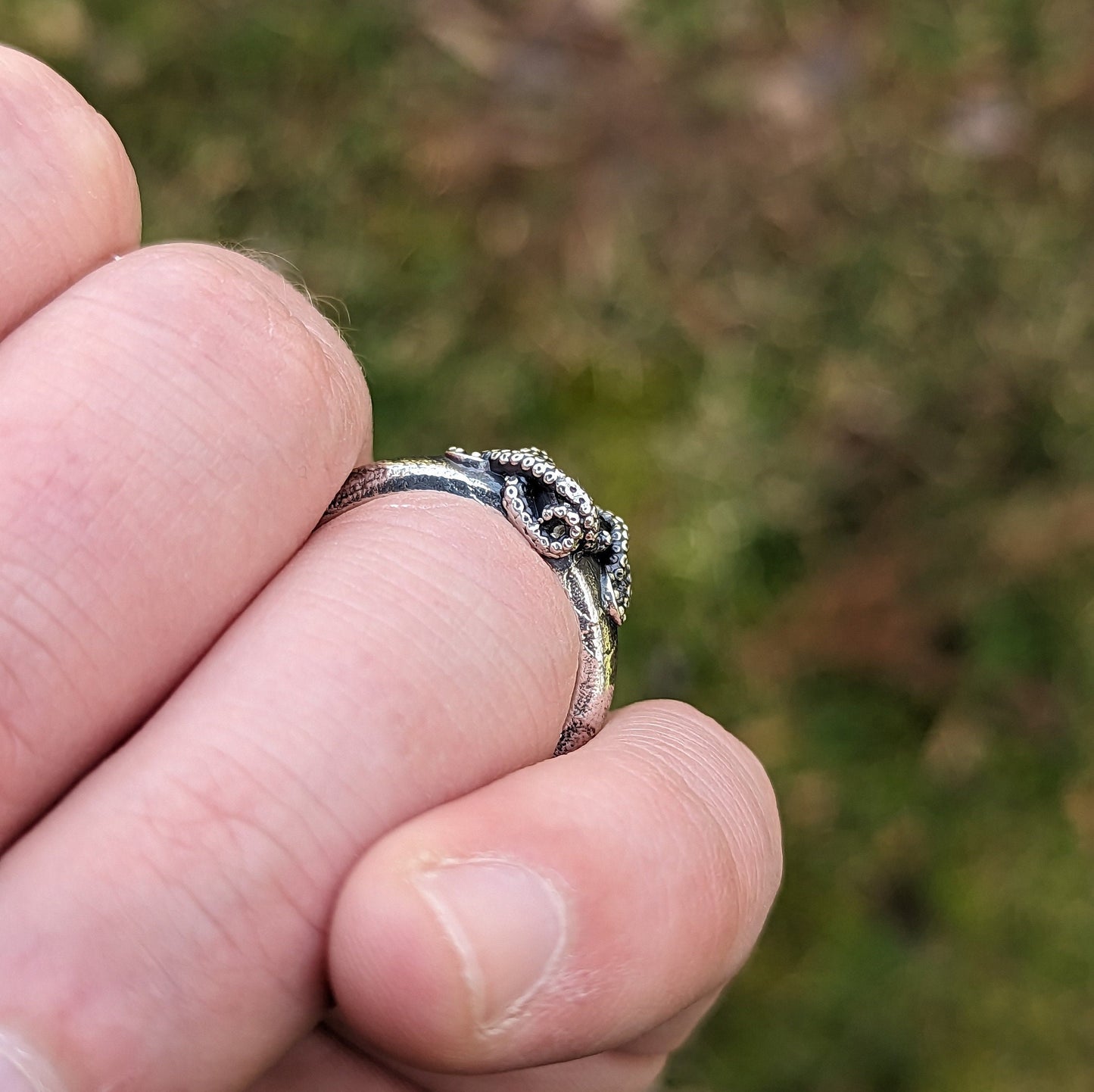Kraken Citrine Ring - JF Fantasy Jewelry