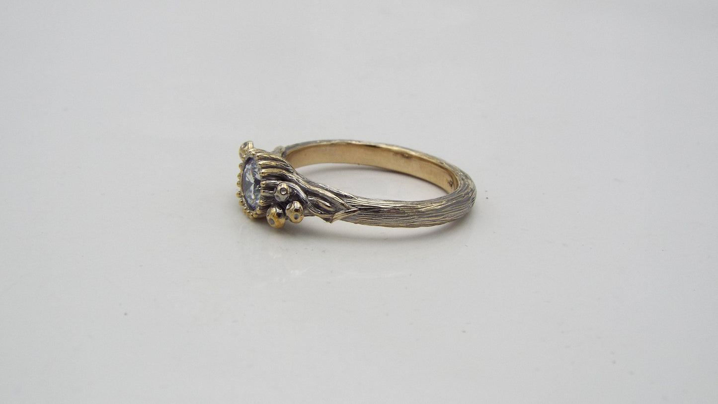 Golden Mushroom Grove - JF Fantasy Jewelry