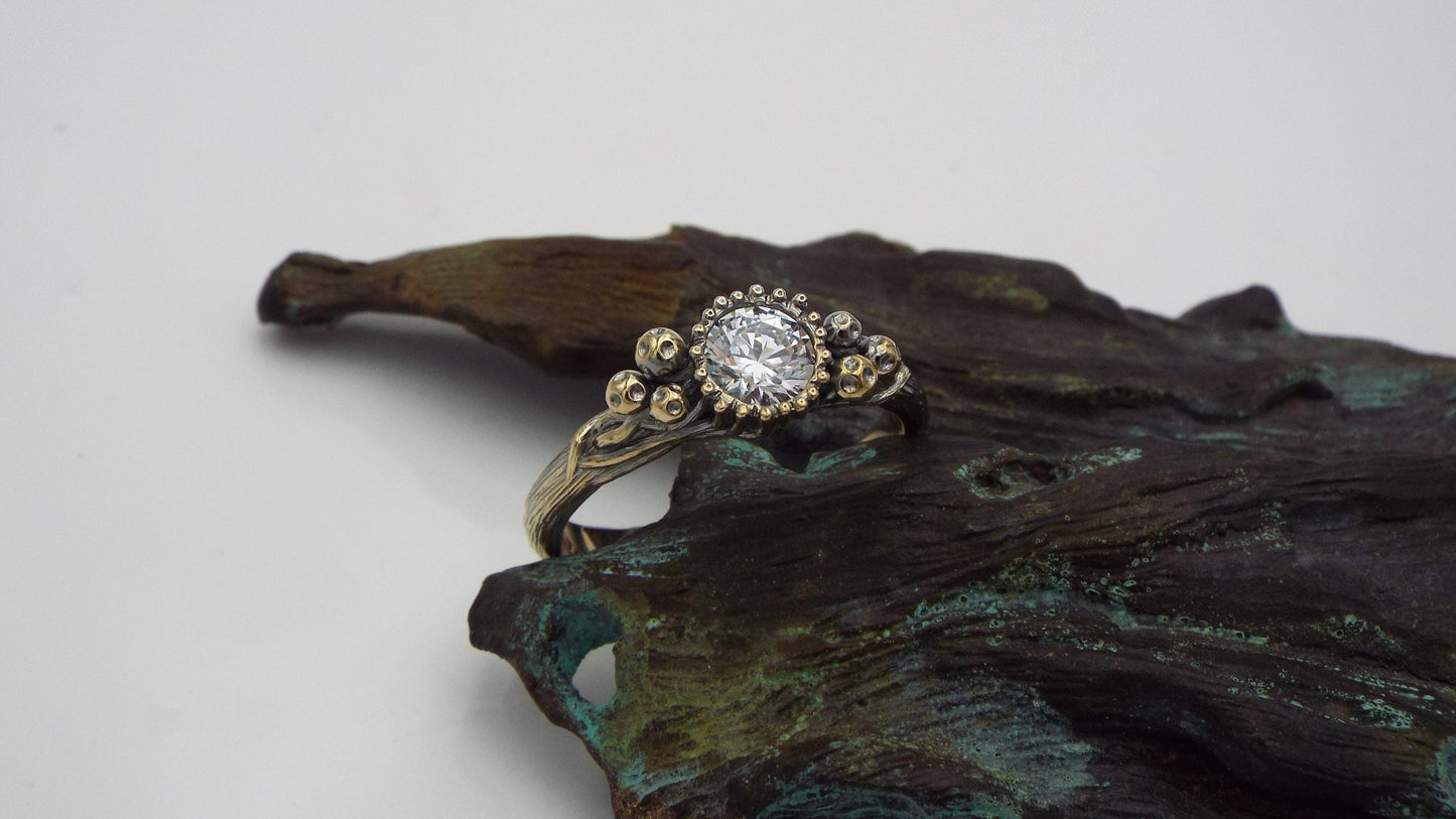 Golden Mushroom Grove Set - JF Fantasy Jewelry