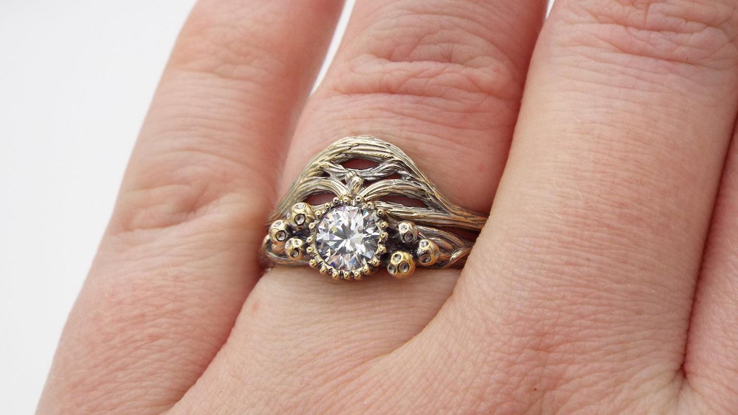Golden Mushroom Grove Set - JF Fantasy Jewelry