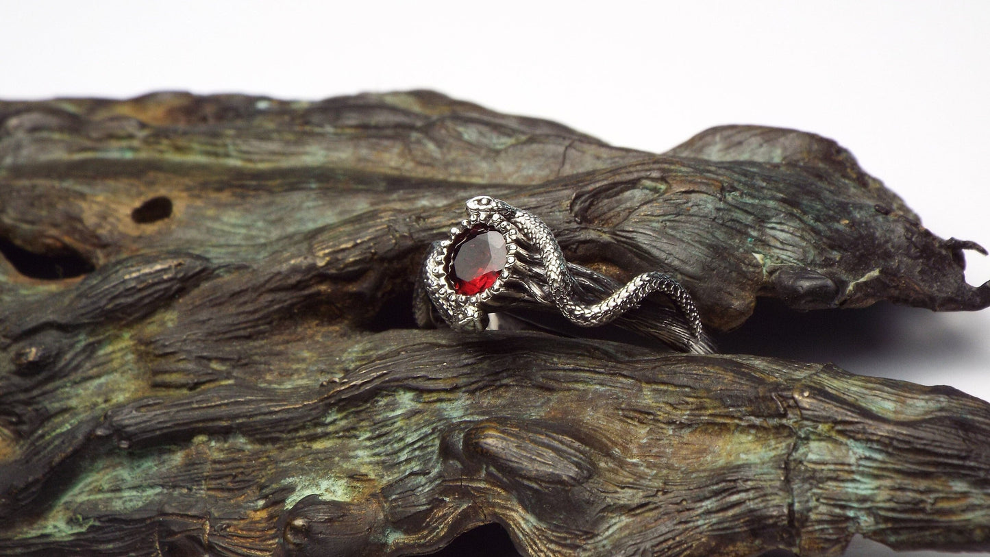 Crimson Serpent - JF Fantasy Jewelry