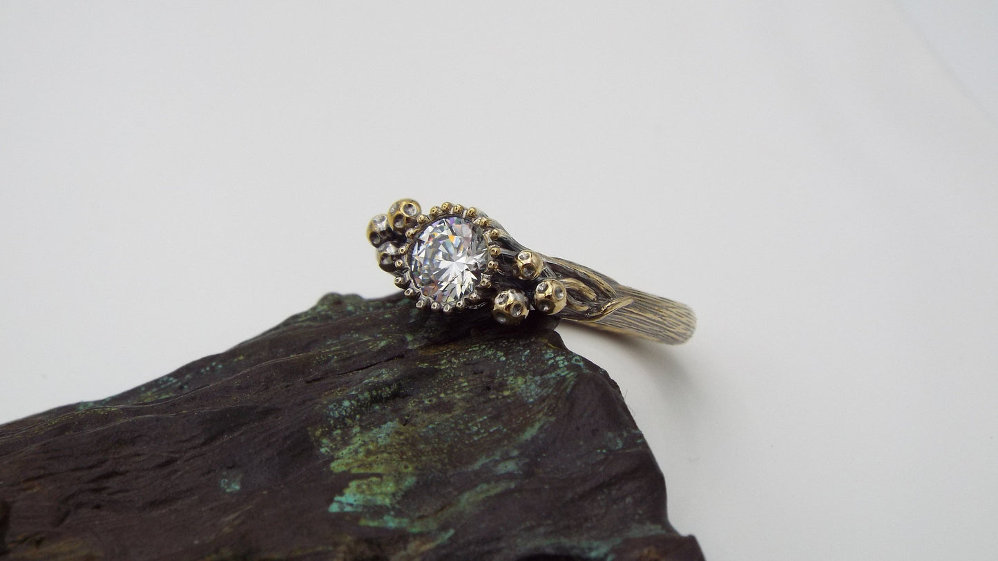 Golden Mushroom Grove Set - JF Fantasy Jewelry