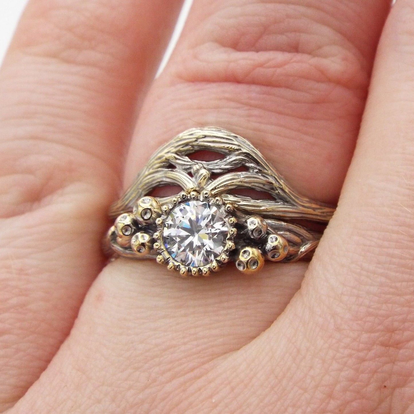 Golden Mushroom Grove Set - JF Fantasy Jewelry