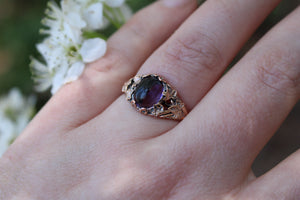 Golden Purple Ivy - JF Fantasy Jewelry
