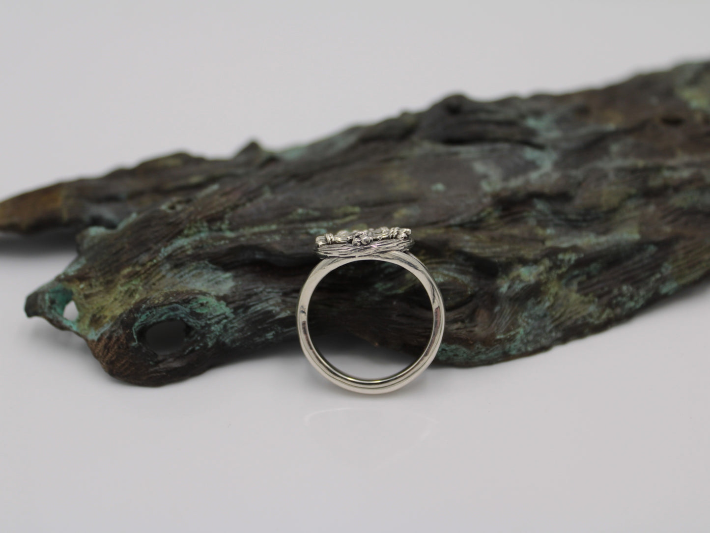 Witch's Star - Moonstone Ring - JF Fantasy Jewelry
