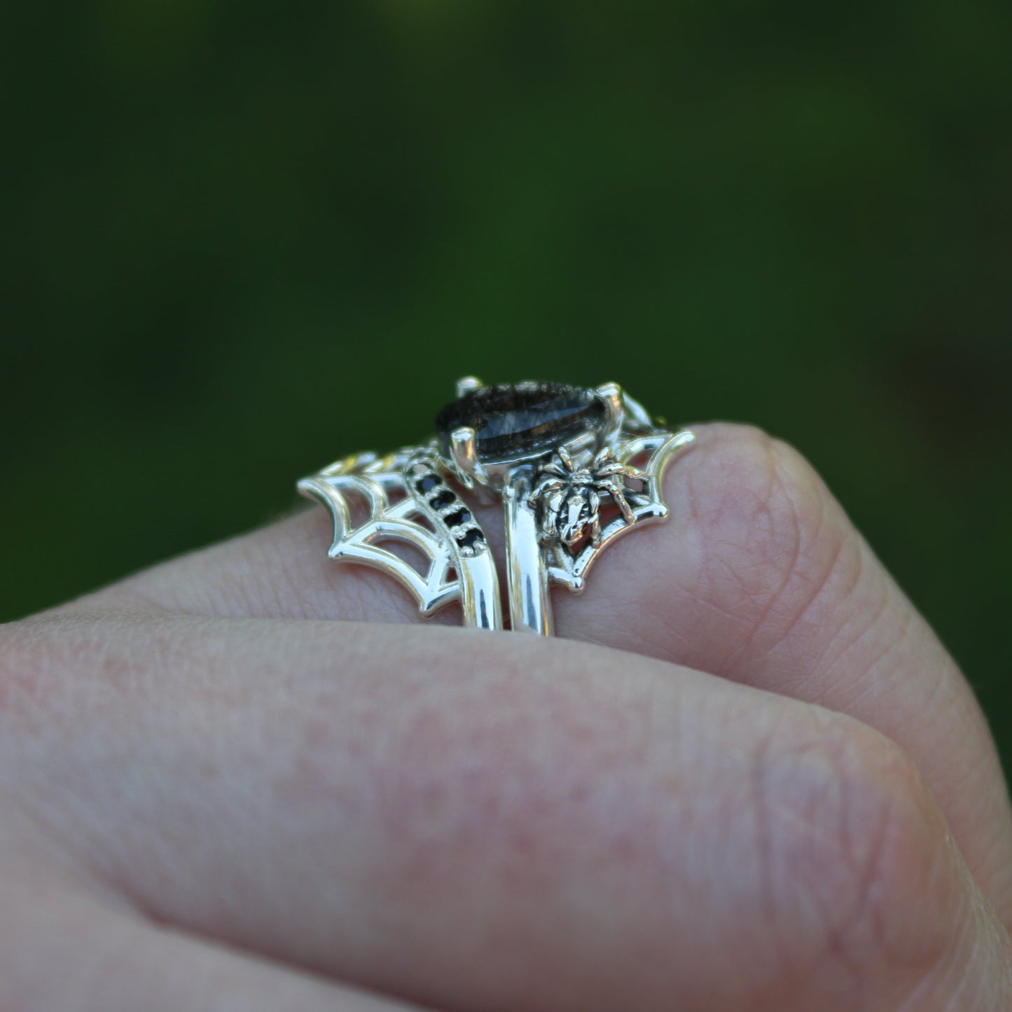 Spider's Veil Set- Sterling Silver