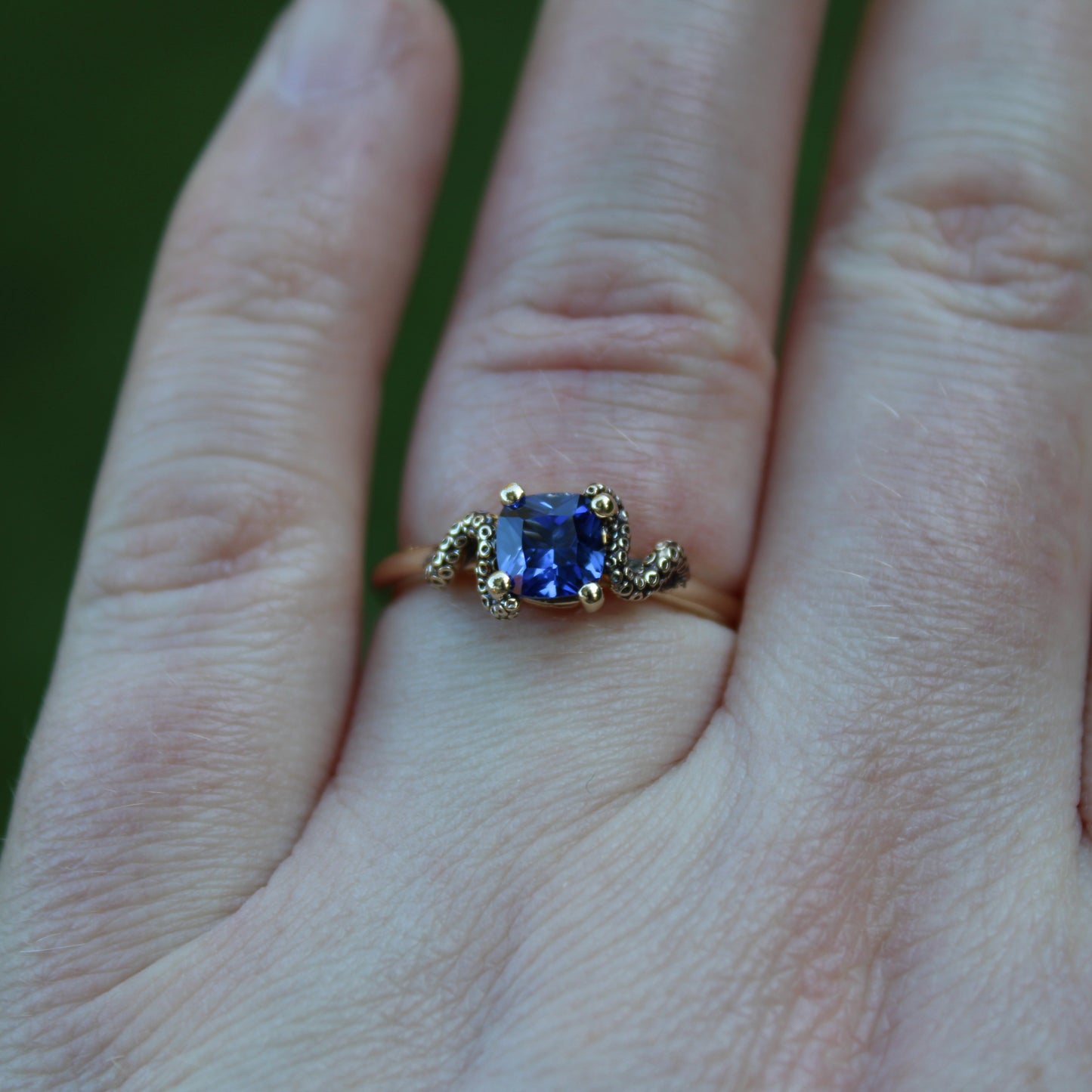 The Kraken's Embrace - Blue Sapphire