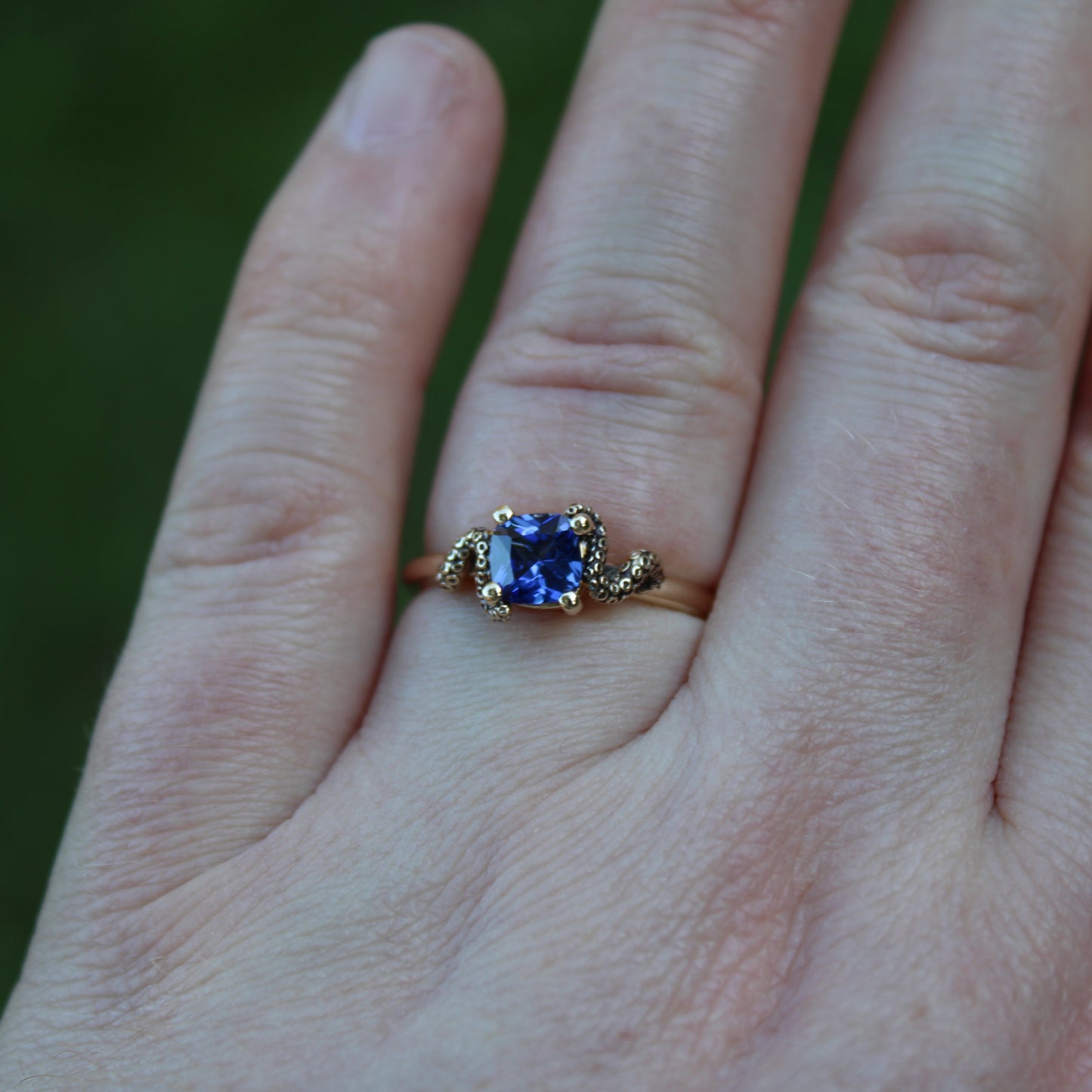 The Kraken's Embrace - Blue Sapphire