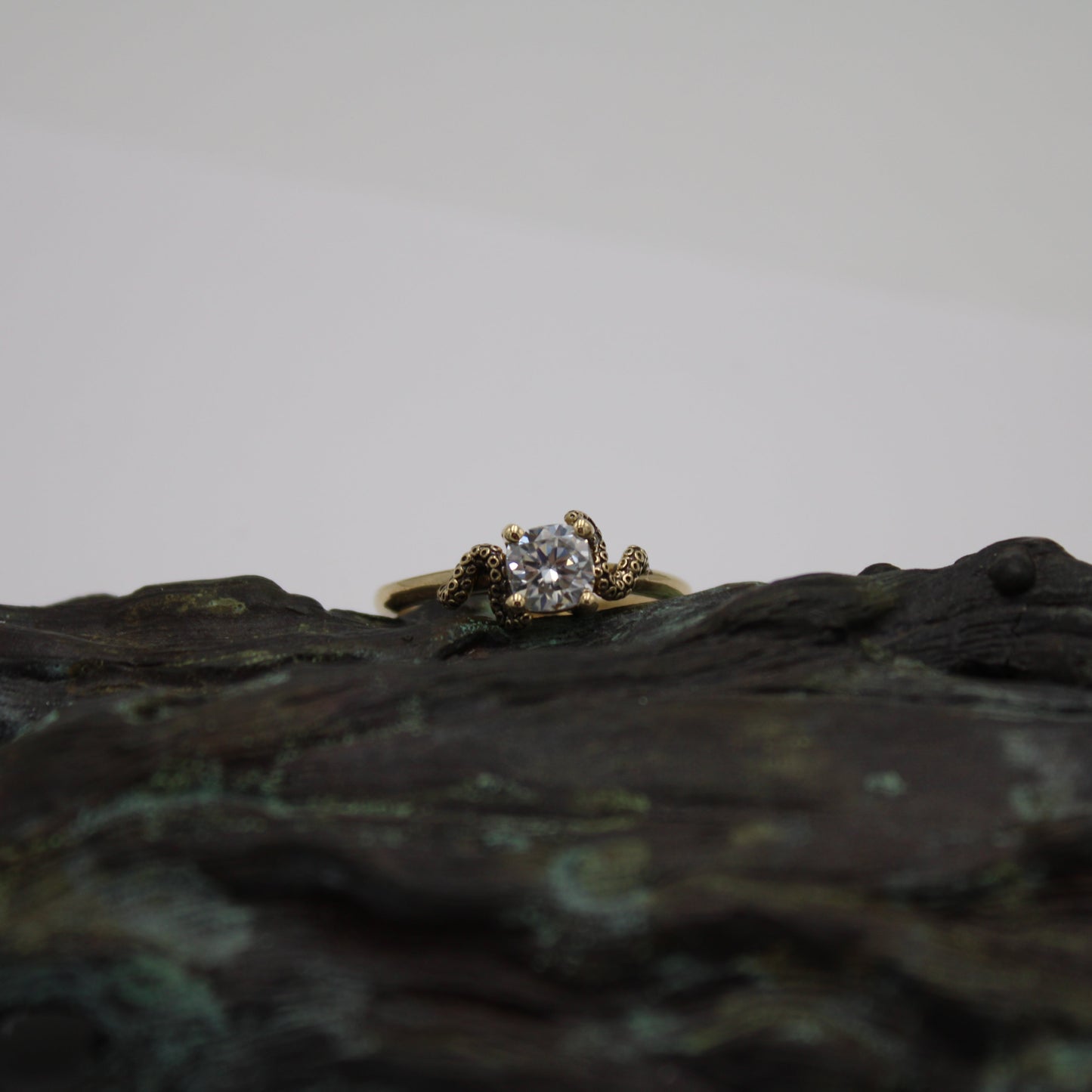 The Kraken's Embrace - Moissanite