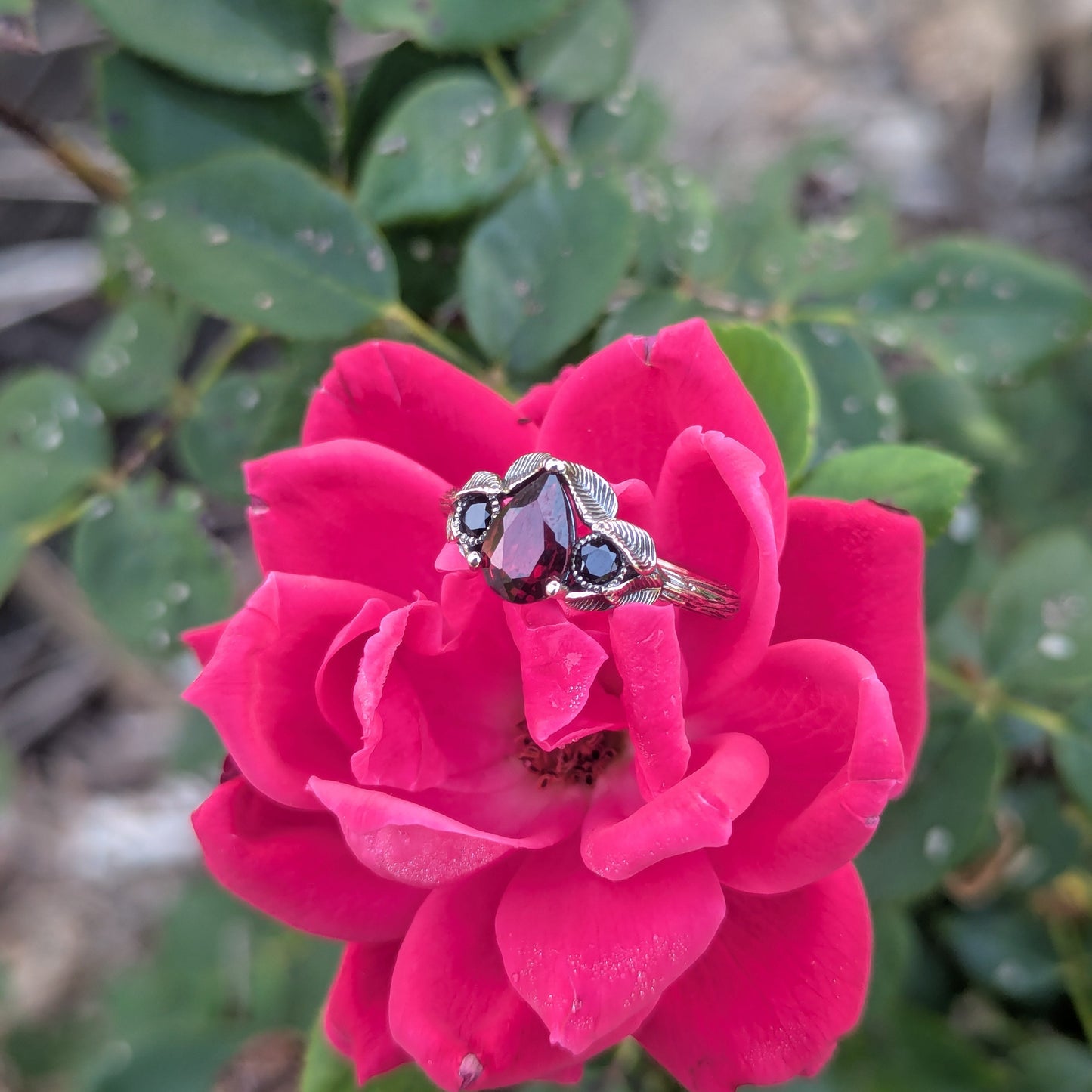 Forest Ember Ring - JF Fantasy Jewelry