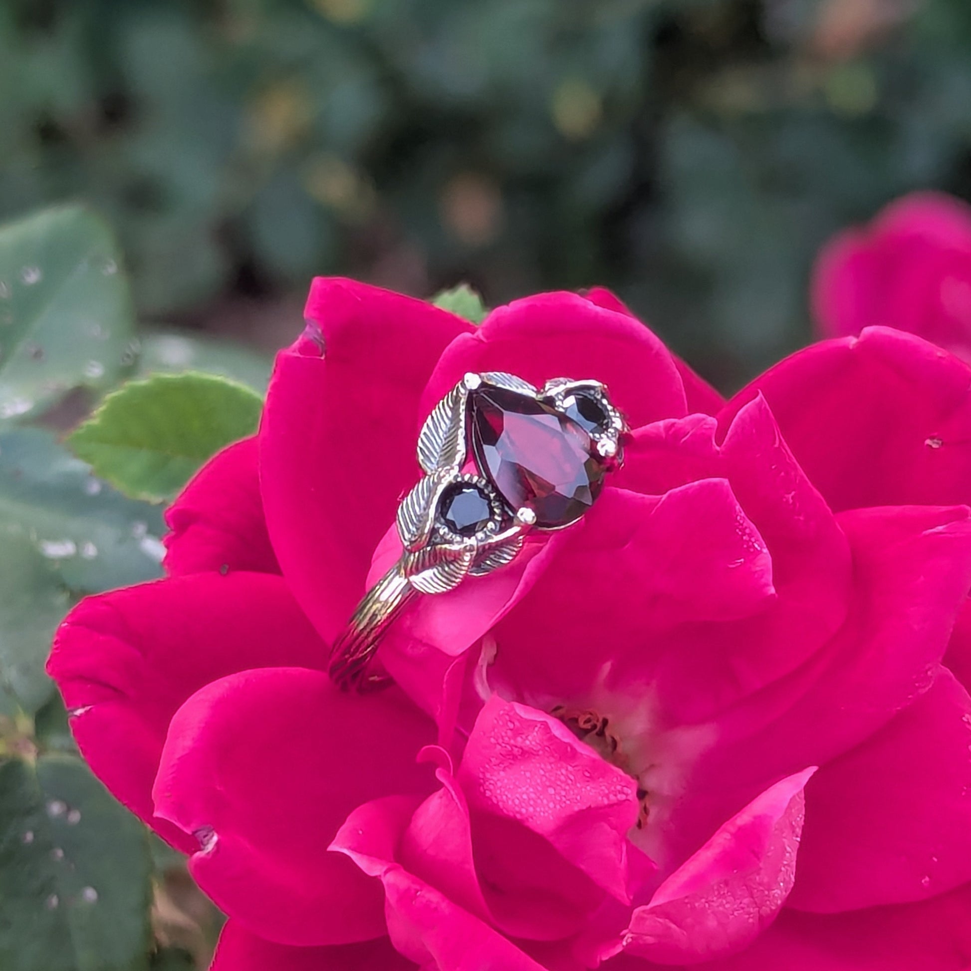 Forest Ember Ring - JF Fantasy Jewelry