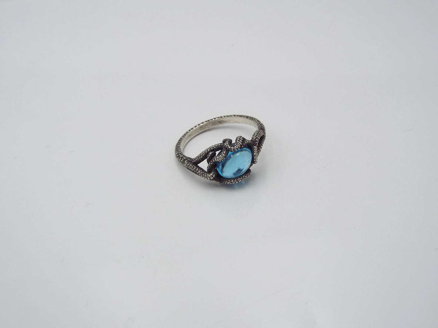 Kraken Blue Topaz Ring - JF Fantasy Jewelry