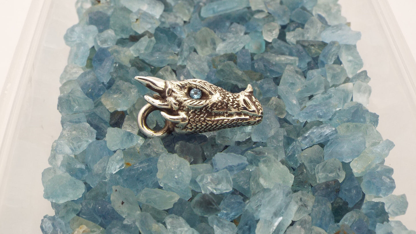 Ice Dragon Pendant