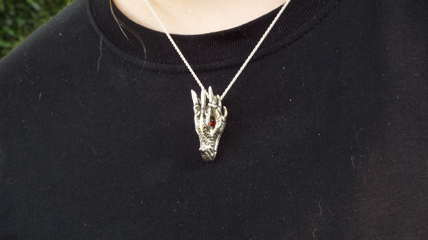Fire Dragon Pendant