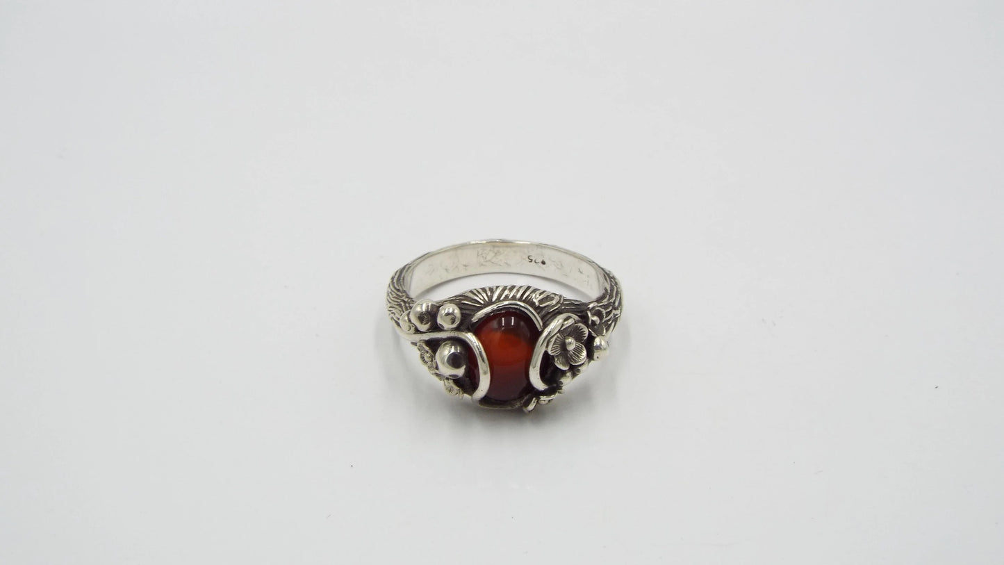 Carnelian Mushroom Forest - JF Fantasy Jewelry