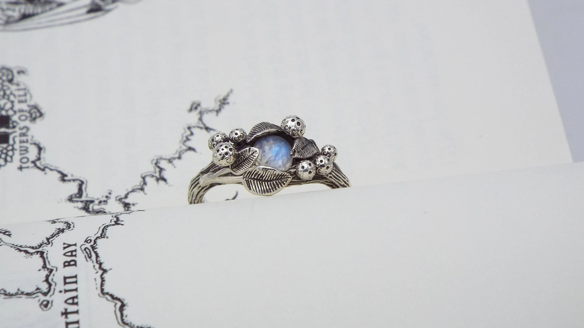 Moonlight Mushroom Burrow - JF Fantasy Jewelry