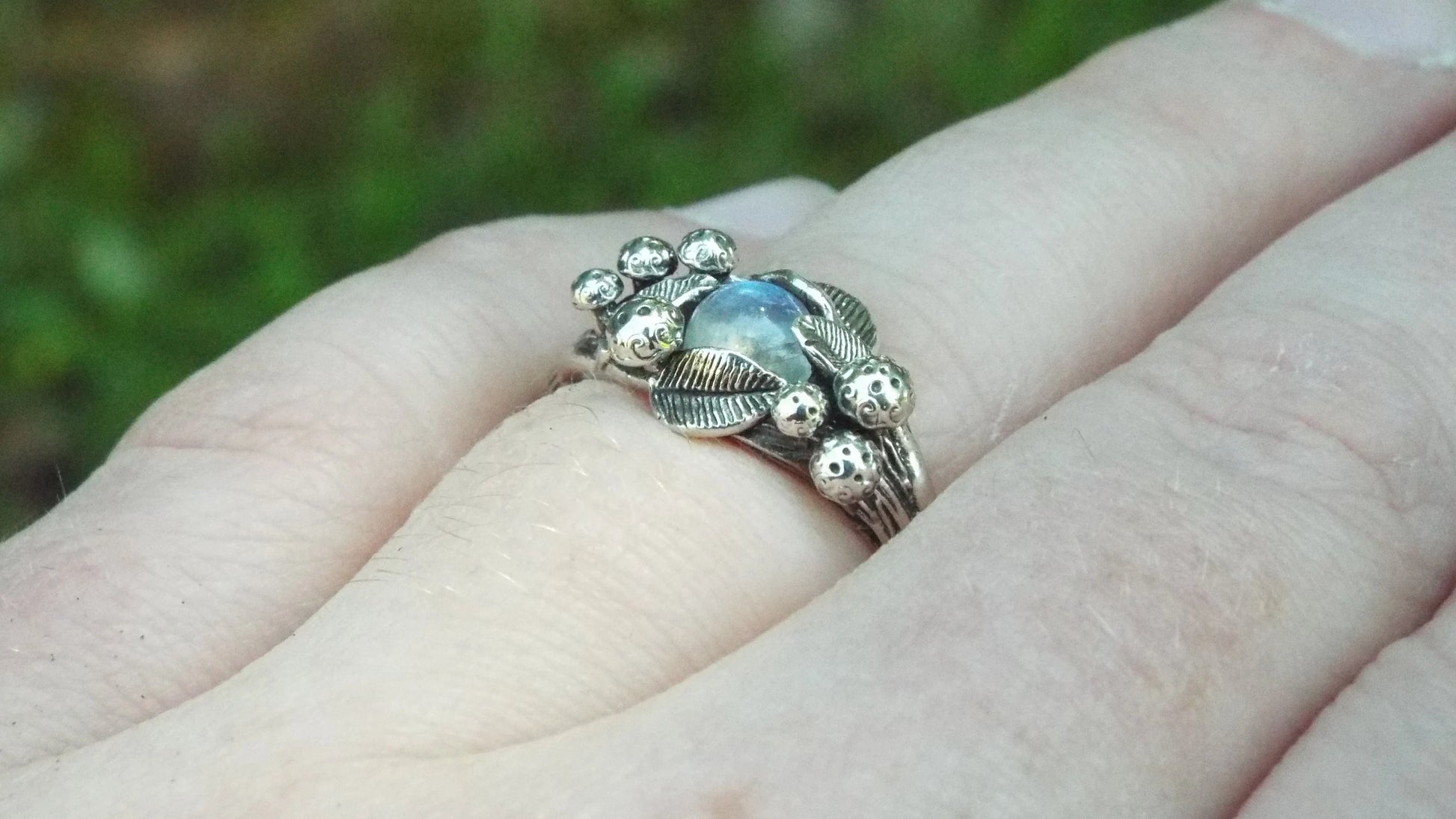 Moonlight Mushroom Burrow - JF Fantasy Jewelry