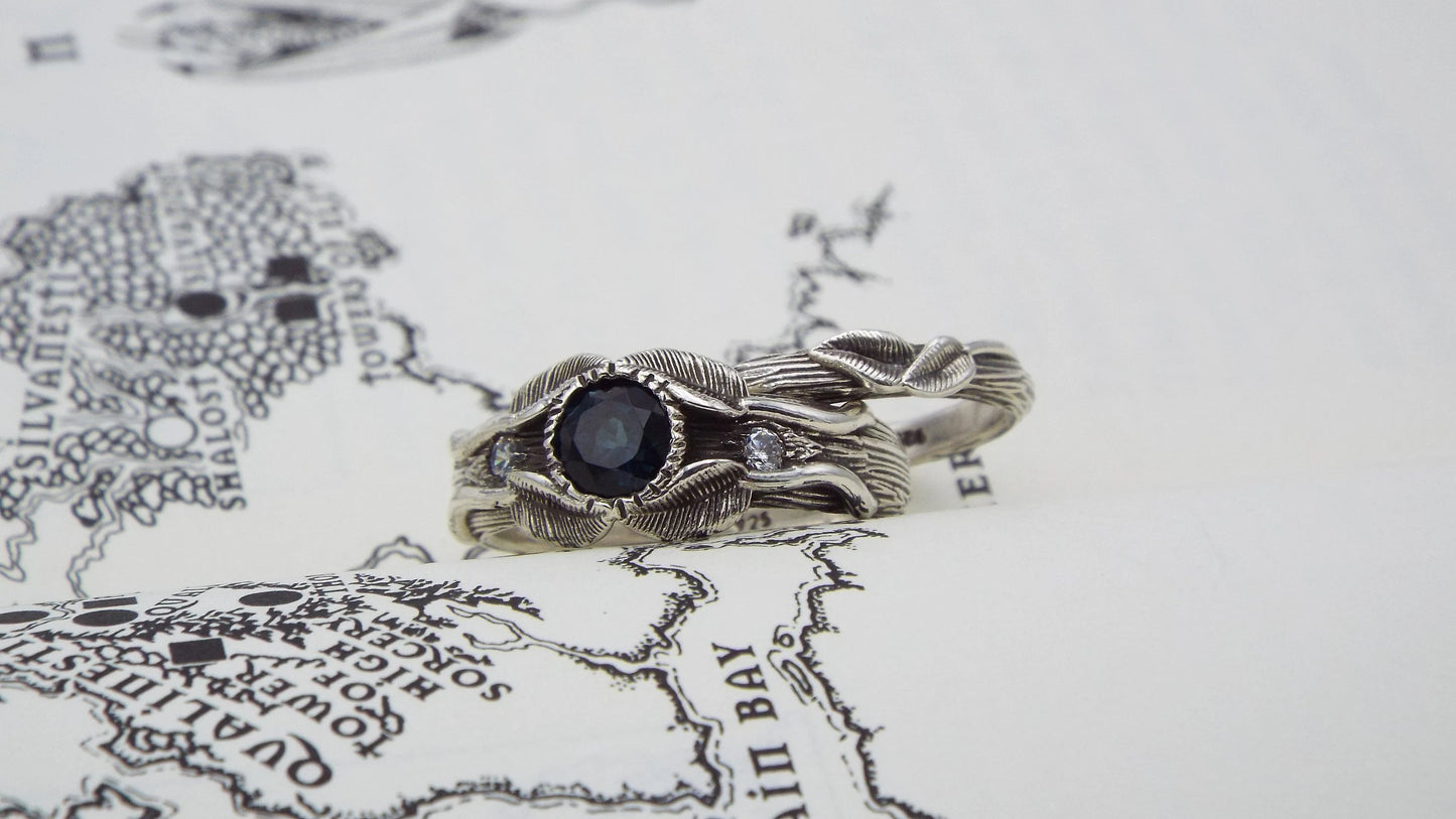 Blue Topaz Love of the Trees Set