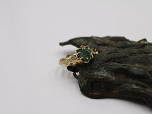 Load image into Gallery viewer, Moss Agate Lotus Bridal Set
