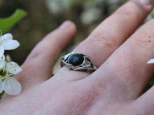 Load image into Gallery viewer, Bloodstone Leaf Ring - JF Fantasy Jewelry

