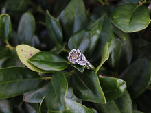 Load image into Gallery viewer, Radiant Bloom, Sterling Silver Citrine Lotus Ring
