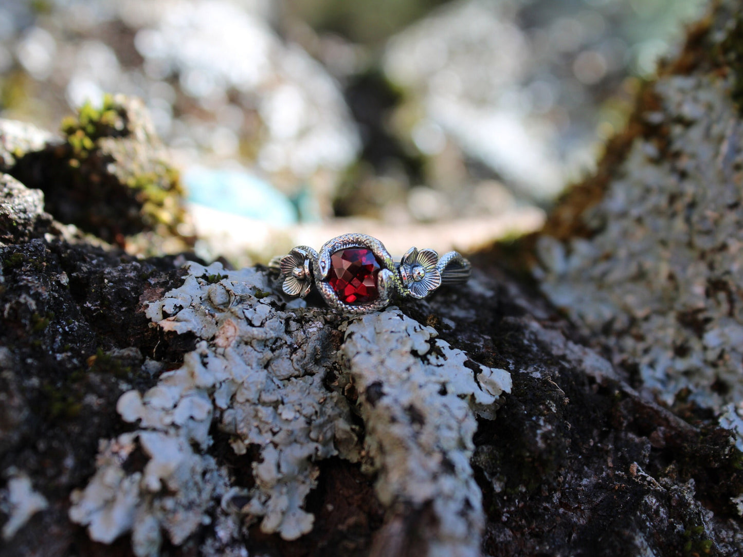 Serpent's Embrace in Sterling Silver