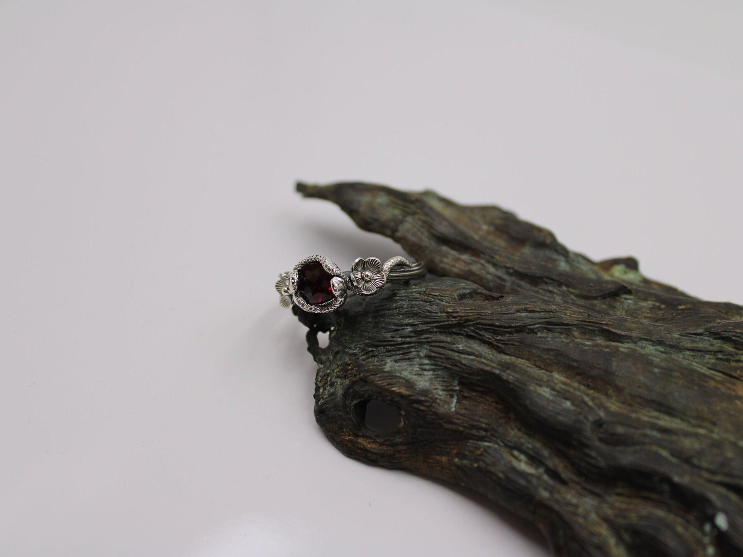 Serpent's Embrace in Sterling Silver