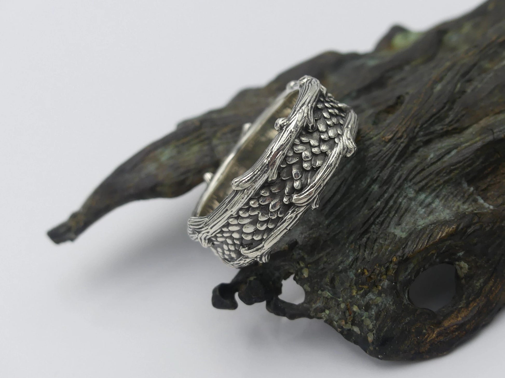 Serpent's Forest Wide Ring - JF Fantasy Jewelry