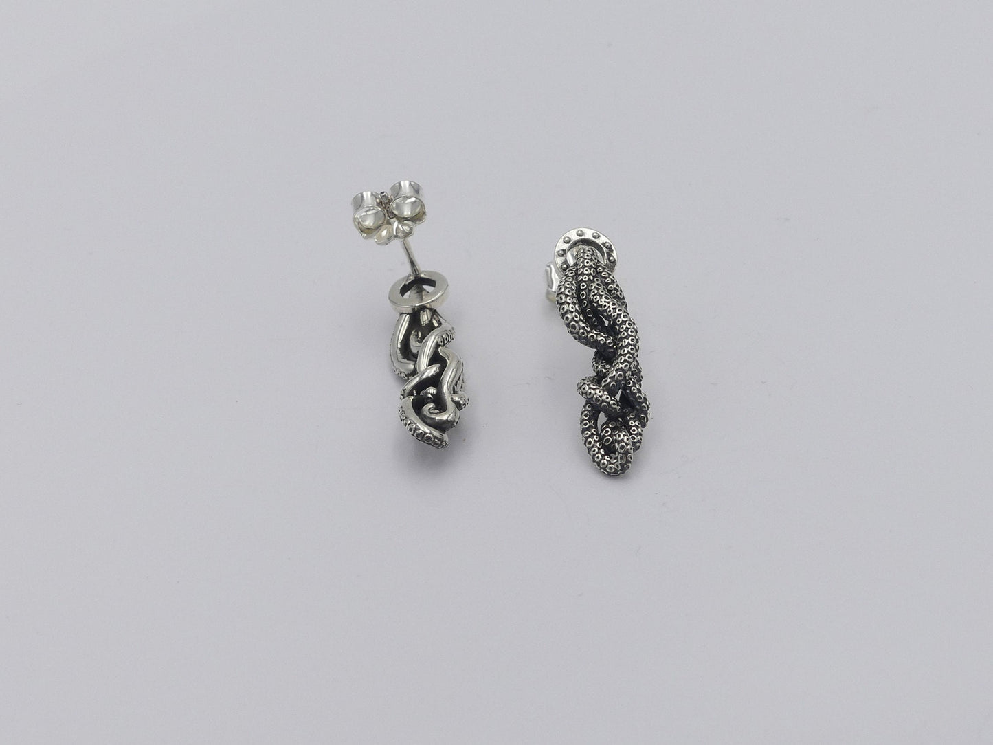 Kraken Porthole Earrings - JF Fantasy Jewelry