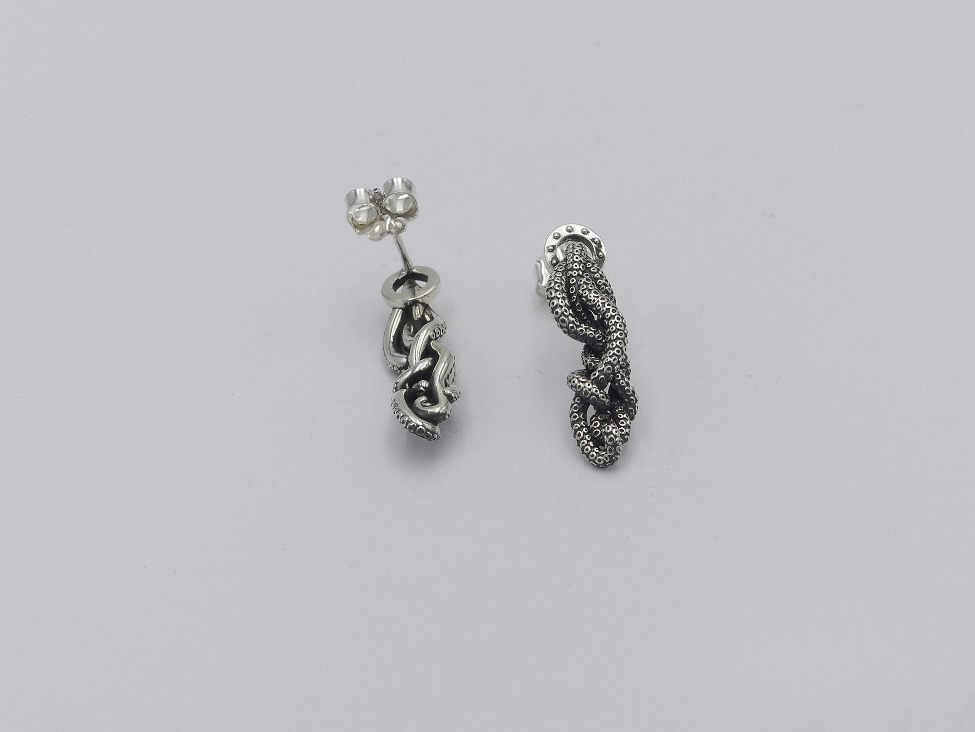 Kraken Porthole Earrings - JF Fantasy Jewelry