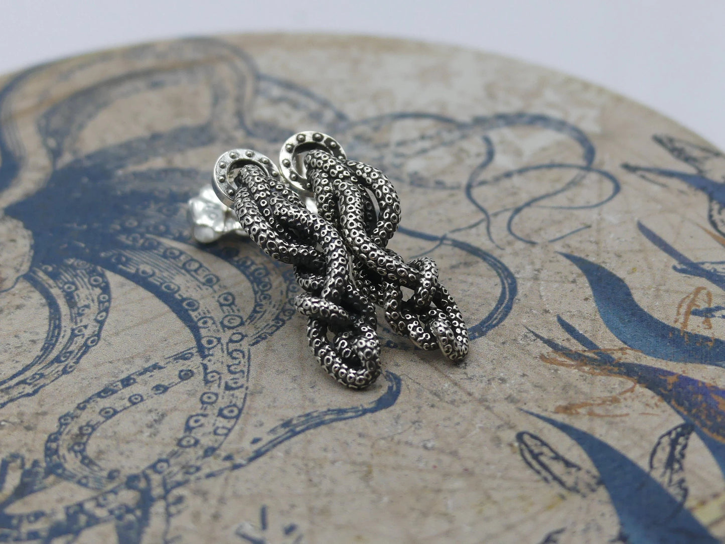 Kraken Porthole Earrings