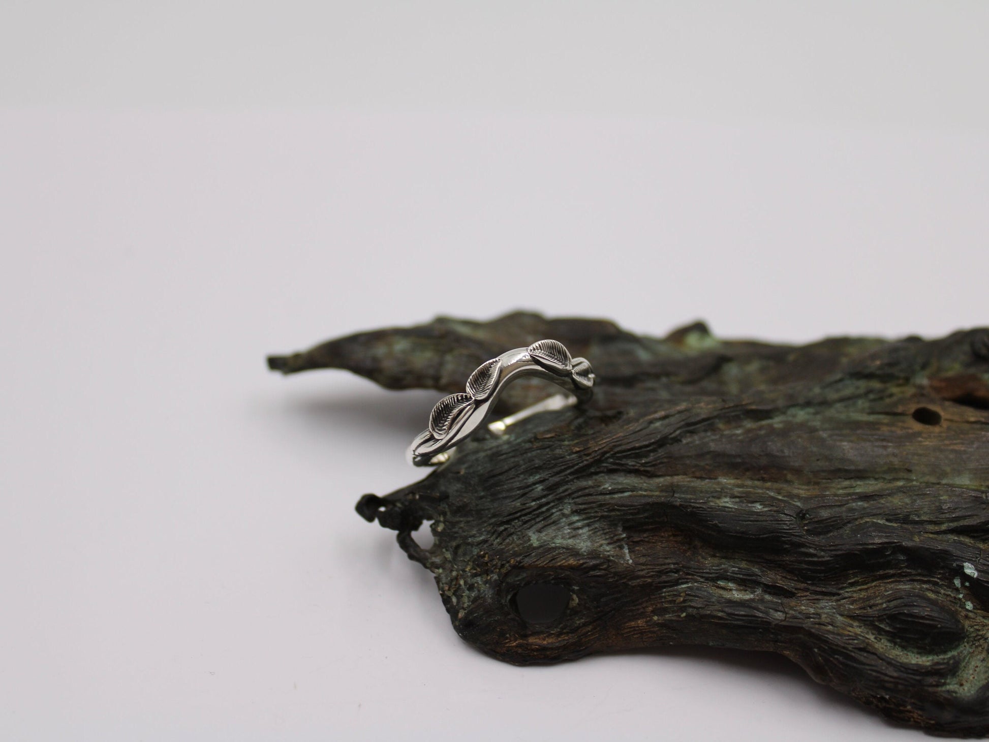 Radiant Bloom Set, Sterling Silver Citrine Lotus Bridal Set - JF Fantasy Jewelry