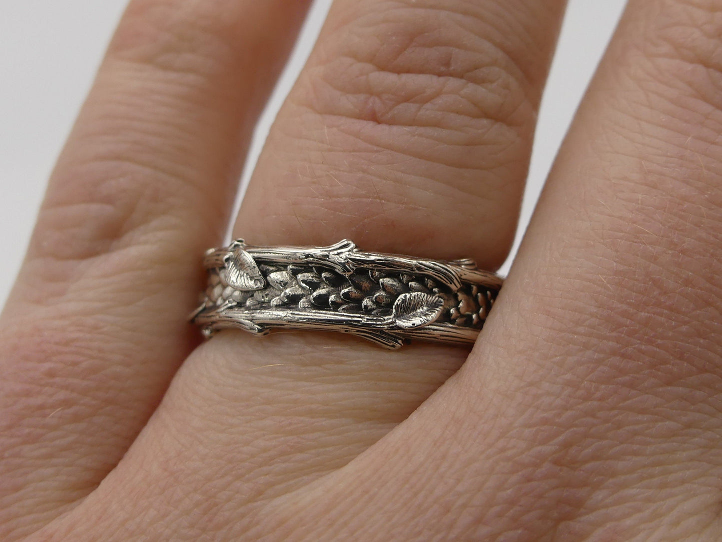 Serpent's Forest Narrow Ring - JF Fantasy Jewelry