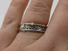 Load image into Gallery viewer, Serpent&#39;s Forest Narrow Ring - JF Fantasy Jewelry
