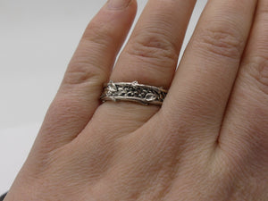 Serpent's Forest Narrow Ring - JF Fantasy Jewelry