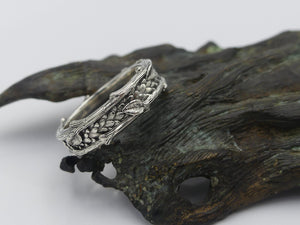 Serpent's Forest Narrow Ring - JF Fantasy Jewelry