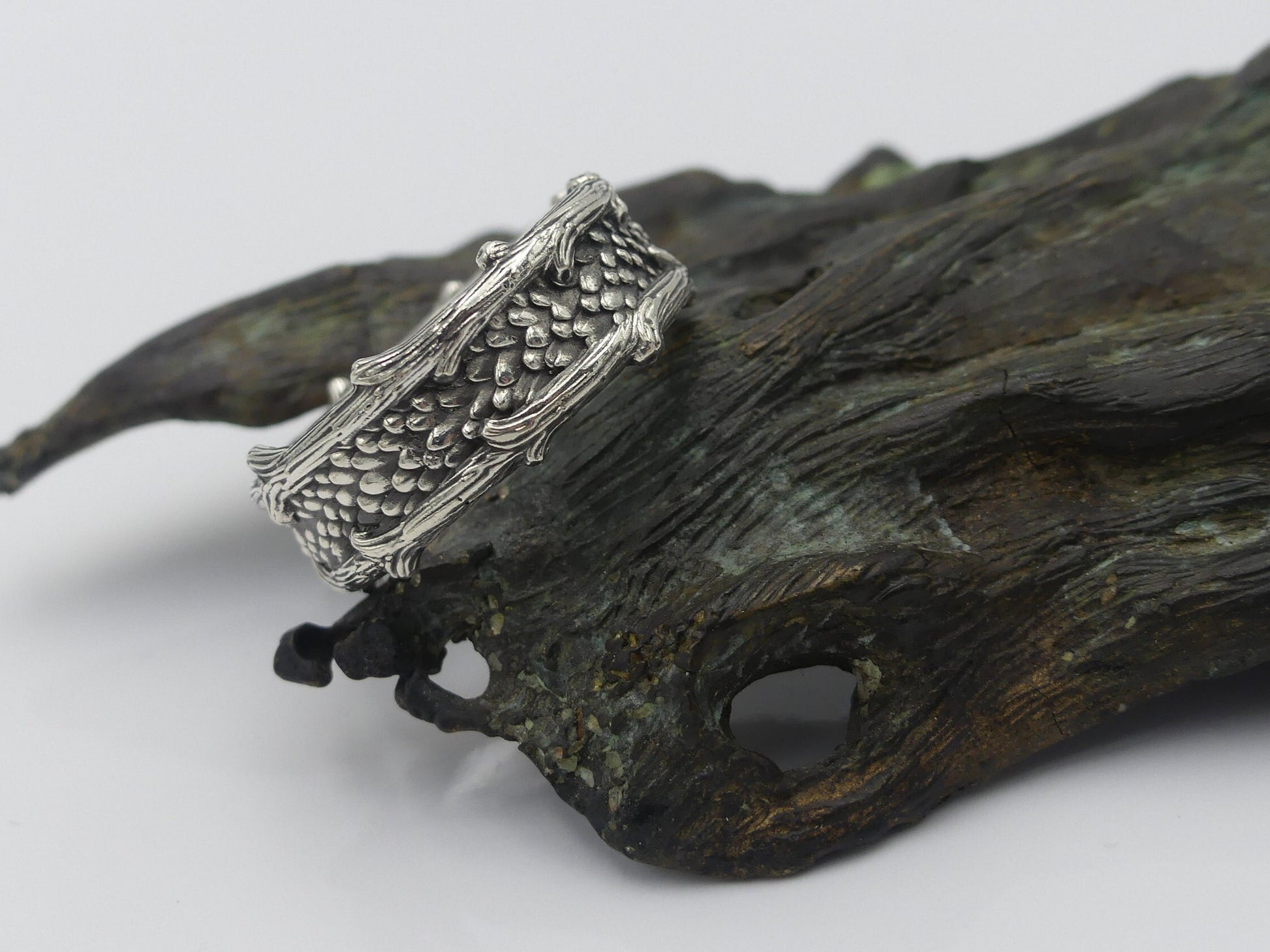 Serpent's Forest Wide Ring - JF Fantasy Jewelry
