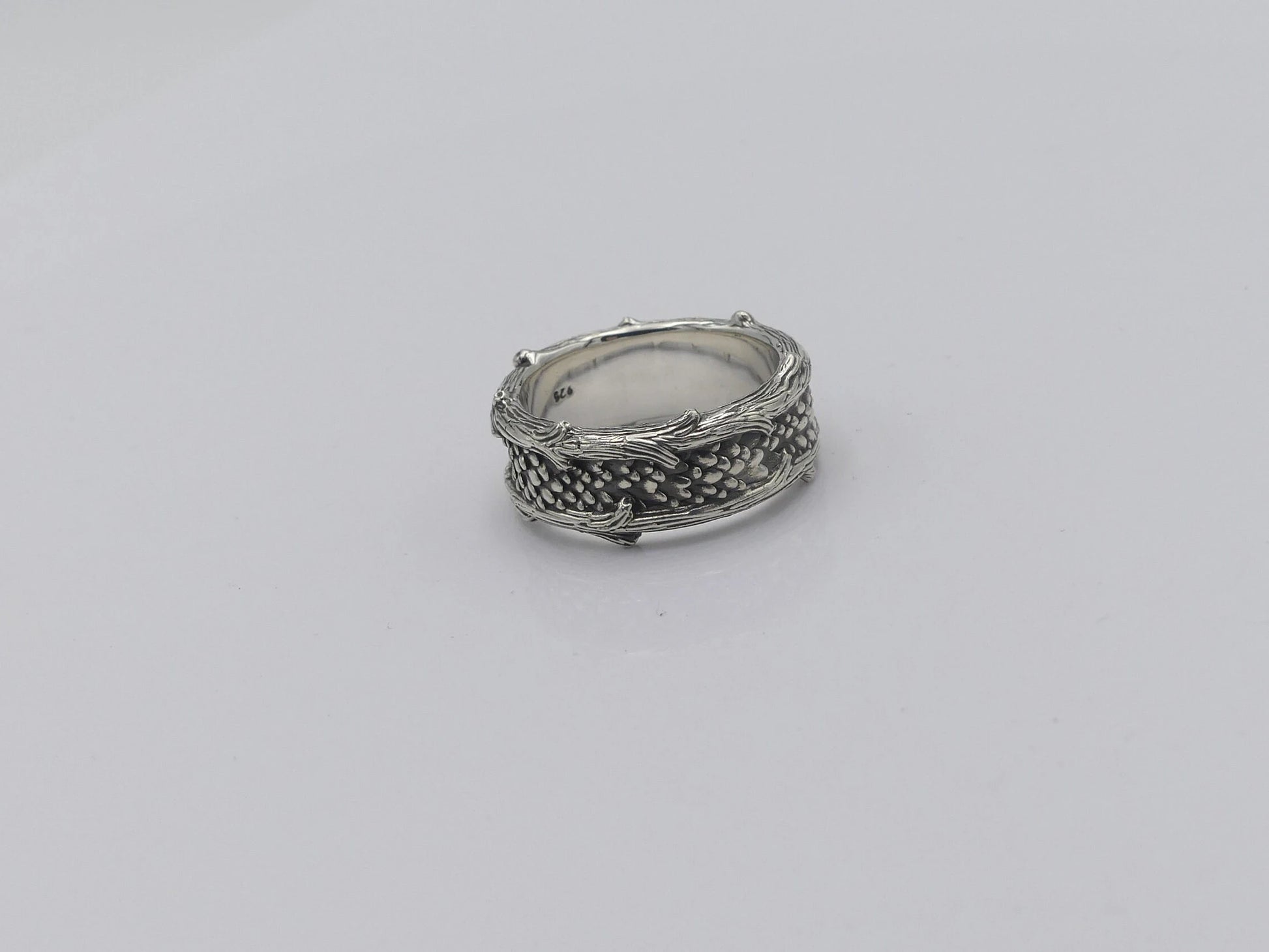 Serpent's Forest Wide Ring - JF Fantasy Jewelry