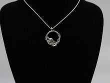 Load image into Gallery viewer, Spiral Blooms Snail Pendant
